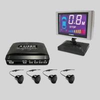 12V DC Wireless Parking Sensor With Water-Resistant Connection Sensors And LCD Display SB325S-4