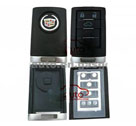 Cadillac Black and Silver Smart Key