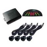 CY-PS10, 4 Channels Parking Sensor With Small Crescent Digital Display & Buzzer Alarm