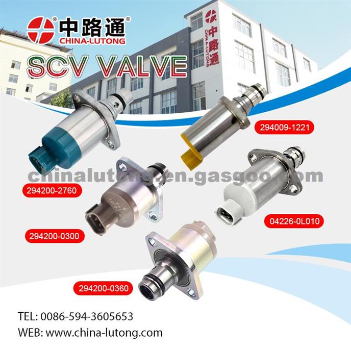 suction control valve 2kd 294009-1221 For Fuel distributor injection pump BOSCH VE